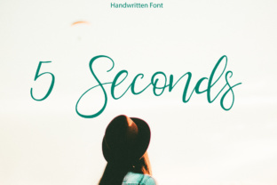 5 Seconds: A Handwritten Font with Timeless Appeal