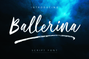 Ballerina: A Script Font with Elegance and Modern Appeal