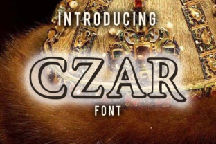 Czar: A Bold Serif Font for Impactful Design
