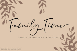 Family Time: A Versatile Font for Elegant Design