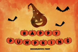 Happy Pumpkins: A Unique Decorative Font for Creative Expression