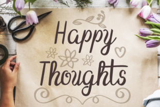 Happy Thoughts: A Font That Brings Joy to Design