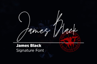 James Black: A Handwritten Font for High-Class Design