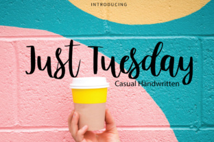 Just Tuesday: A Handwritten Script for Creative Projects