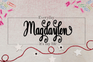 Magdaylen: A Natural Handwritten Font for Elegant Design