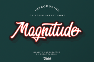 Magnitude Script: Elegant Handmade Style
