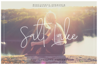 Salt Lake: A Handmade Calligraphy Font for Modern Design Workflows