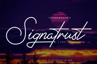 Signatrust: A Luxurious Font for Every Elegant Need