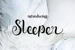 Sleeper: A Handwritten Script Font for Elegant Design Projects