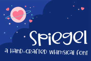 Spiegel: A Whimsical Font for Creative Expression
