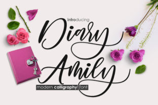 The Diary Amily: A Stylish Script Font for Modern Design