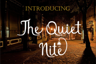 The Quiet Nite: A Stylish Script for Elegant Designs