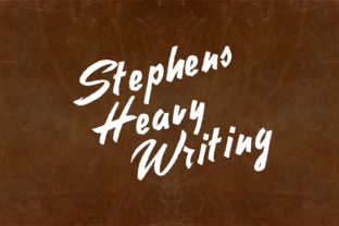 Understanding Stephens Heavy Writing: A Bold Choice for Design