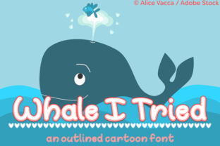 Whale I Tried: A Whimsical Font for Creative Projects